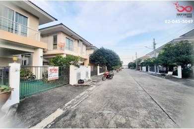 90435, ขายบ้านแฝดหลังริม 2 ชั้น บ้านอลิชา สุขสวัสดิ์-ประชาอุทิศ  41.9 ตารางวา ซอยประชาอุทิศ 131   ถนนกาญจนาภิเษก - สุขสวัสดิ์