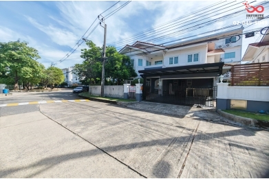 90559, ขายบ้านเดี่ยวหลังริม 2 ชั้น 135.6 ตารางวา จิรทิพย์ ซอยนวลจันทร์ 26 