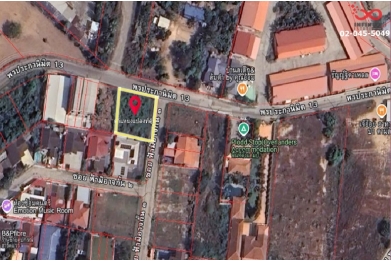 90533, ขายที่ดินแปลงมุม 150 ตารางวา ซอยฟ้ามิอาจกั้น ถนนพรประภานิมิต 13  ชลบุรี 