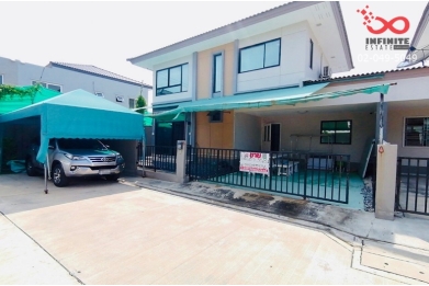 90753, ขายบ้านแฝด 2 ชั้น 35.8 ตารางวา คาซ่า วิลล์ ปิ่นเกล้า-ศรีรัช ซอยวัดส้มเกลี้ยง