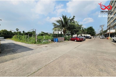 90908, ขายที่ดินเปล่าถมแล้ว 263 ตารางวา ถนนงามวงศ์วาน ซอยจุฬาเกษม 16/4/2