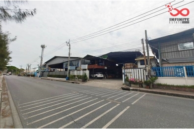 90953, ขายโรงงาน 220 ตารางวา พร้อมสำนักงาน ซอยเทศบาลบางปู69 ถนนสุขุมวิท สมุทรปราการ