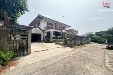 91174, ขายที่ดินพร้อมบ้านเดี่ยว 2 ชั้น 100 ตารางวา ถาวรนิเวศน์ 2  ซอยบางนา-ตราด 12  ถนนบางนา-ตราด 