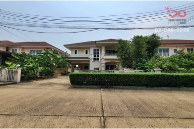 91168, ขายบ้านเดี่ยวหลังใหญ่ ทำเลทองติดถนนรังสิต-นครนายก พร้อมเข้าอยู่ หมู่บ้านเมธารมย์ รังสิต คลอง 4