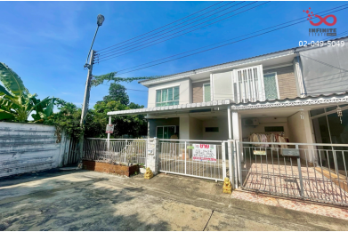 91231, ขายทาวน์โฮม 2 ชั้น พฤกษาวิลล์ 44 บรมราชชนนี - ปิ่นเกล้า หลังริมมีพื้นที่กว้างขวาง