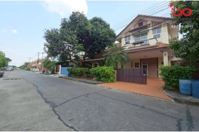 91107, ขายบ้านเดี่ยว 2 ชั้น 50 ตารางวา วรารักษ์ รังสิต คลอง3  ถนนเลียบคลองสาม