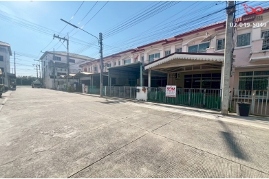 91215, ขายทาวน์เฮาส์ 2 ชั้น 26.4 ตารางวา หมู่บ้านฐานมั่นคง  ศาลายา นครปฐม 