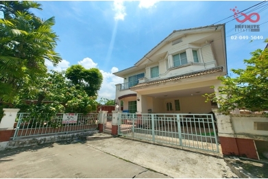 90962, ให้เช่าบ้านเดี่ยว 2 ชั้น มัณฑนา อ่อนนุช-วงแหวน ถนนสุขาภิบาล 2