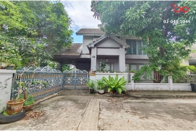 91369, ขายบ้านเดี่ยว 2 ชั้น 69 ตร.วา หมู่บ้านบุษบา พุทธมณฑลสาย 2 ทำเลดี ใกล้ขนส่งสายใต้ใหม่ และทางด่วน