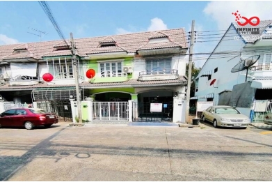 91411, ขายทาวน์เฮ้าส์ 2 ชั้น 16.3 ตารางวา หมู่บ้านมนวดี พาร์ค พร้อมอยู่ ใกล้ MRT ซอยวัดลาดปลาดุก ถนนกาญจนาภิเษก