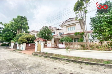 89611, ขายบ้านเดี่ยว 2 ชั้น 95.8 ตร.วา โครงการมัณฑนา พระยาสุเรนทร์  ใกล้แฟชั่นไอส์แลนด์ – รถไฟฟ้าสายสีชมพู