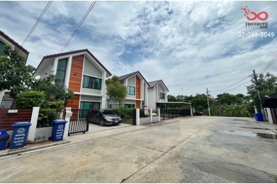 91526, ขายบ้านแฝด 2 ชั้น The Canal กาญจนาภิเษก ซอยกันตนา บางใหญ่ นนทบุรี พร้อมอยู่ ราคาสุดคุ้ม!