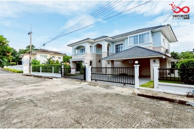 91326, ขายบ้านเดี่ยวปทุมธานี รีโนเวทใหม่ 2 ชั้น 106 ตารางวา มณีรินทร์ เลค&ลากูน ใกล้รถไฟฟ้า พร้อมอยู่