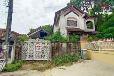 91474, ขายบ้านเดี่ยว 2 ชั้น หลังริม 105 ตร.วา หมู่บ้านแฮปปี้เพลส 1 | ต้องปรับปรุง ถนนบางนา-ตราด ใกล้สุวรรณภูมิ