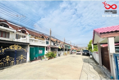 91709, ขายบ้านทาวน์เฮาส์ 2 ชั้น หมู่บ้านสุภาวัลย์ ศรีนครินทร์ สมุทรปราการ | ทำเลดี ใกล้ทางด่วน