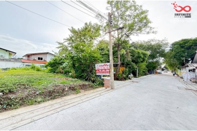 91688, ขายที่ดินเปล่า ถมแล้ว แปลงสวย 175 ตร.วา ซอยรามอินทรา 8 แยก 6-2 ใกล้รถไฟฟ้าสายสีชมพู และ BTS