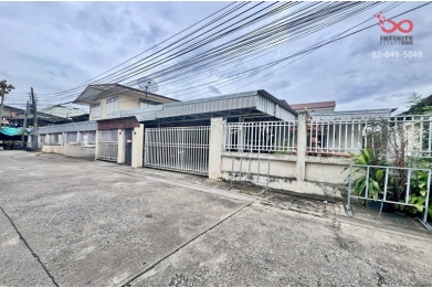 91096, ขายบ้านเดี่ยวหลังมุม 91ตรว.สุทธิสาร–รัชดาภิเษก ใกล้ MRTสุทธิสาร 