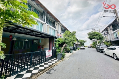 91651, ขายทาวน์เฮาส์ 3ชั้น 16ตรว.อารียาเดลี่ เกษตร-นวมินทร์ ลาดพร้าว พร้อมอยู่