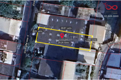 91888, ขายที่ดิน 54ตรว.ประชาอุทิศ-เหม่งจ๋าย ใกล้ MRT ห้วยขวาง