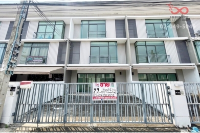 91873, ขายทาวน์โฮม พฤกษาวิลล์ 68 พระราม 2–ท่าพระ 3 ชั้น 22 ตร.วา พร้อมเข้าอยู่