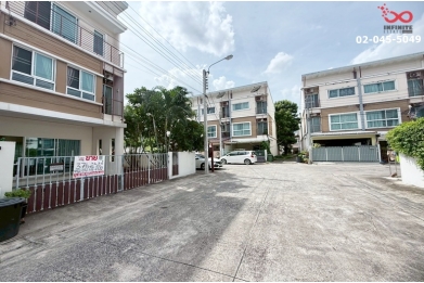 91962, ขายทาวน์โฮม 3 ชั้น วิลเลต ซิตี้ พัฒนาการ 38  หลังมุม 37 ตร.วา พร้อมอยู่ 