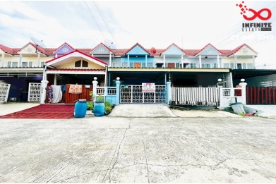 92081, ขายทาวน์เฮ้าส์ 2 ชั้น บ้านกิตตินคร บางบ่อ ถนนบางนา-ตราด 