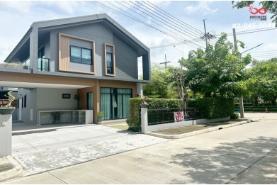 91744, ขายบ้านเดี่ยว 2 ชั้น 63 ตร.วา คณาสิริ ราชพฤกษ์ 346 หลังมุม พร้อมอยู่