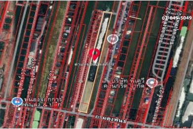 91919, ขายที่ดินเปล่า 17ไร่ 274ตร.วา ถนนผดุงพันธ์ หนองจอก เหมาะสร้างหมู่บ้านจัดสรร โกดัง