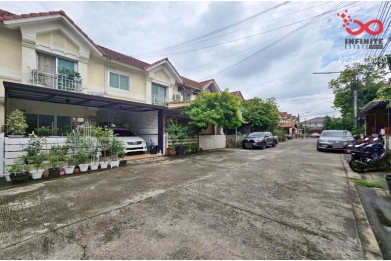 91886, ขายทาวน์เฮาส์ ประภาทรัพย์3 คู้บอน38  รามอินทรา เลียบคลองสอง  2ชั้น 22ตร.วา สวยพร้อมอยู่