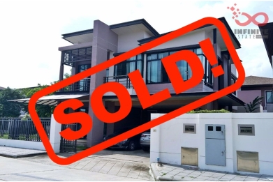 81767, บ้านเดี่ยว 2 ชั้น หมู่บ้านอควา ดิวินา ซอยรามคำแหง 94 ใกล้หมู่บ้านนันทวัน