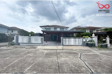 92219, ขายบ้านเดี่ยว พฤกษาวิลเลจ 10 พระราม5-บางใหญ่ 2ชั้น 71ตร.วา หลังมุม รีโนเวทใหม่