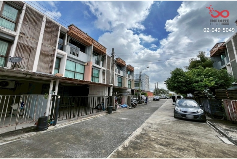 ขายทาวน์โฮม 3ชั้น เดอะ วิลโล่ทาวน์โฮม รามอินทรา 17.5ตรว.สุเหร่าคลองหนึ่ง