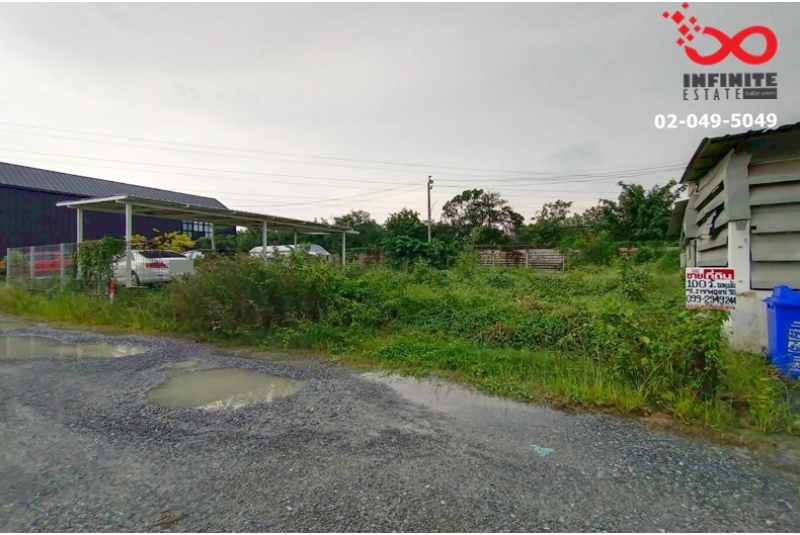 ขายที่ดินถมแล้ว 100ตรว.ราชพฤกษ์30 ถนนราชพฤกษ์ ตลิ่งชัน ใกล้ทางด่วน  