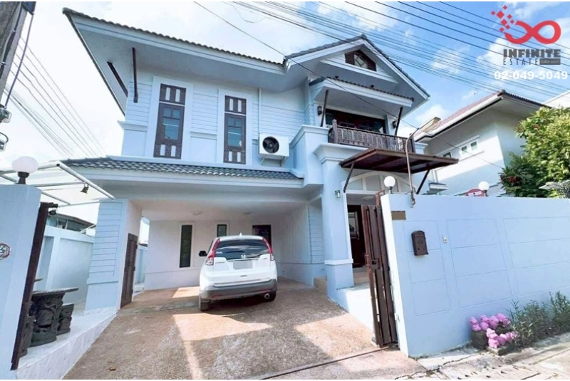 ขายบ้านเดี่ยว 2ชั้น 49ตรว.ประดิษฐมนูธรรม ลาดพร้าว ใกล้ทางด่วน-รถไฟฟ้า