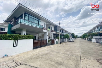 92042, ขายบ้านเดี่ยว 2ชั้น หมู่บ้านเปี่ยมสุข ติวานนท์-ศรีสมาน ใกล้ทางด่วน