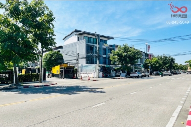 92430, ขายโฮมออฟฟิศ 3.5ชั้น 38ตรว.ติดถนนราษฎร์พัฒนา ใกล้BTSสีส้ม