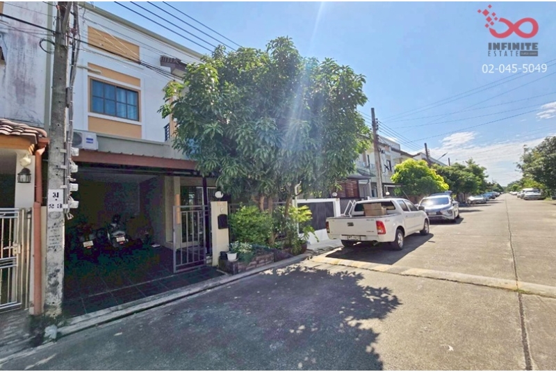 ขายทาวน์โฮม 2 ชั้น เต็มสิริ พลัส หนองจอก หน้ากว้าง 6 ม.ต่อเติมครบ