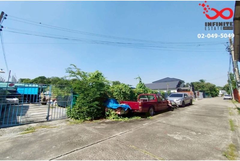 ขายที่ดิน 203ตรว.ซอยเทอดไท 91 บางหว้า ภาษีเจริญ แปลงมุม ถมแล้ว  