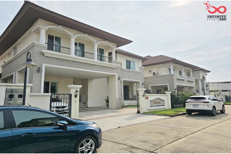 ขายบ้านเดี่ยว 2 ชั้น เอ็นริชพาร์ค ปิ่นเกล้า 110 ตรว. กาญจนาภิเษก พร้อมเข้าอยู่