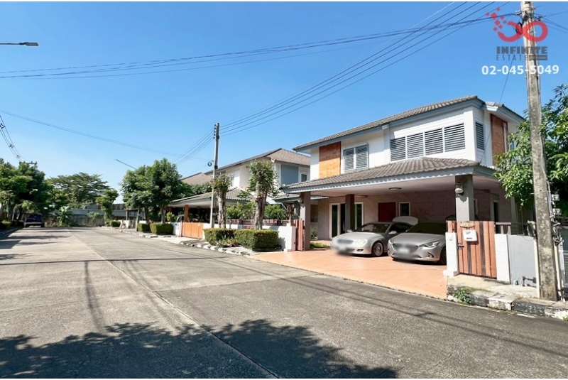 ขายบ้านเดี่ยว 2ชั้น 55ตรว. กฤษณา ติวานนท์ 56(พระแม่การุณ) อ.เมือง ปทุมธานี