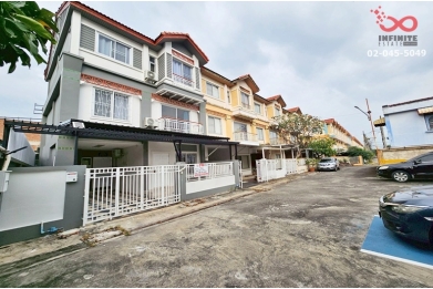 92490, ขายทาวน์เฮาส์ 3ชั้น บ้านสนารา วิภาวดี 27 หลังริม 28 ตร.วา ใกล้ศูนย์ราชการหลักสี่