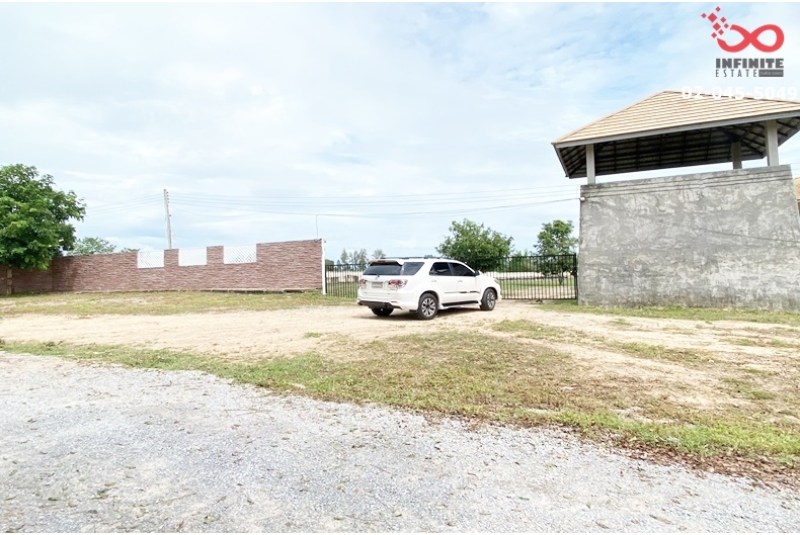 ขายที่ดิน 18-2-53 ไร่ หินเหล็กไฟ หัวหิน ถนนเพชรเกษม พร้อมสิ่งปลูกสร้าง 