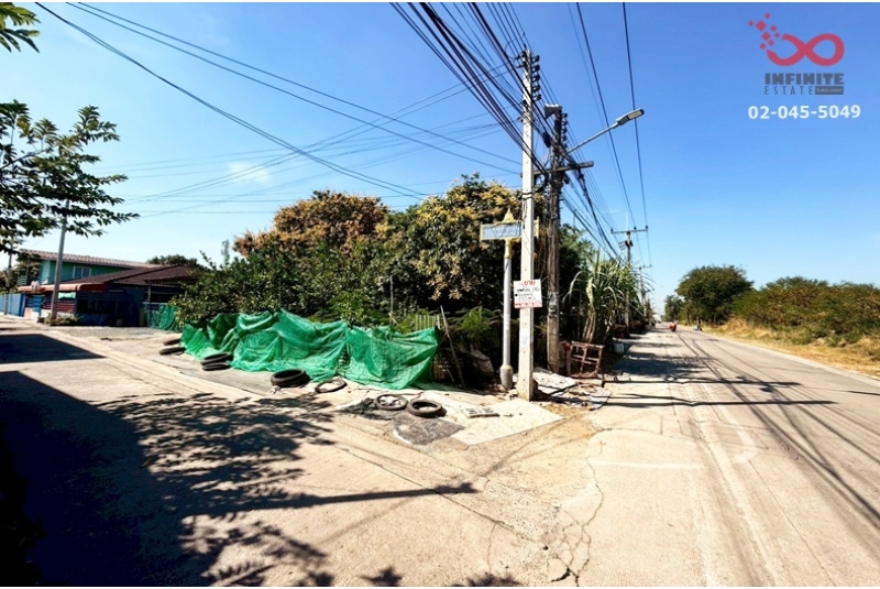 ขายที่ดิน กำแพงเพชร 6 ใกล้สนามบินดอนเมือง 210 ตร.วา ถมแล้ว