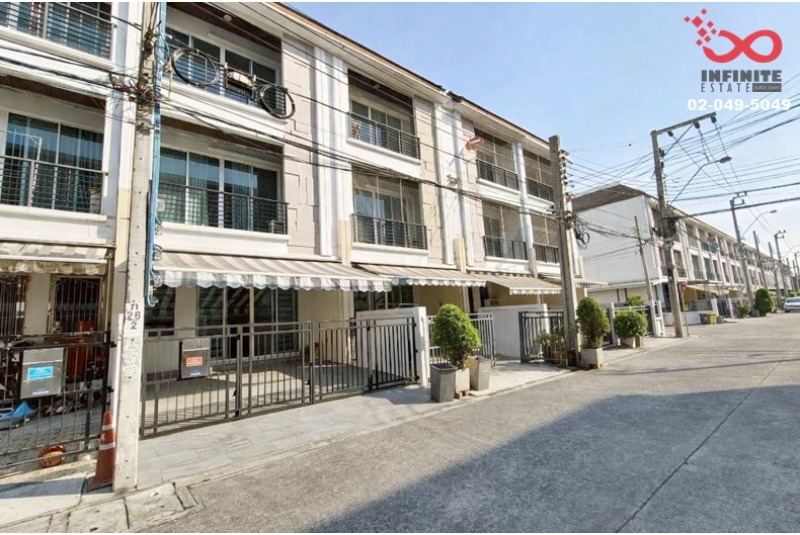 ขายทาวน์โฮม บ้านกลางเมือง S-Sense ศรีนครินทร์ 3ชั้น 20ตร.ว. ใกล้รถไฟฟ้า ซีคอนแสควร์